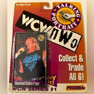 Vintage 1998 WCW/NWO Diamond Dallas Page Talking Portrait